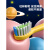 力博得（Lebooo）力博得儿童声波电动牙刷自动充电式防水软毛3-15岁儿童牙刷 卡通蓝-标配4刷头