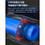 APE直通塑料快插 气动快速T型三通气管接头 PE-4/6/8/10/12/16mm 蓝色PE-8