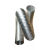 防火纯铝通风排烟管50至300mm纯铝波纹硬管铝箔伸缩通风排风软管 直径150mm（2.6米一根）标准
