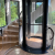 复式别墅专用迷你圆形玻璃电梯宣传册Savaria 颜色尺寸款式可定制
