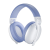 狼蛛（AULA）S6游戏耳机 蓝牙/2.4G/有线三模轻量化头戴式电竞耳机笔记本电脑USB线控耳机 鸢尾蓝 三模连接