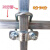 十字U型管卡 方管卡扣方形固定扣镀锌方管连接件20/25/30方管连接 25方管卡25方管(1-6)10个起发