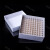 TEFRA-PRO纸冻存盒T810281白色2英寸81格冷冻管盒离心管盒适配2ml外旋冻存管5个/包