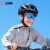 乐凯奇（LECAGE）儿童变色骑行眼镜户外偏光防风镜运动自行车跑步眼镜男女童护目镜 黑框透明变色片（日夜两用）