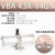 VBA空气压气体增压阀器加压泵增压缸气动缸VBA10A/20A-03/40A-04G VBA43A04GN