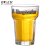 迦图鲮福佳白啤酒杯创意玻璃杯超大精酿扎啤杯六角网红大号啤酒杯子加厚 4100ml 八角巨无霸啤酒杯（带标