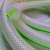 衢地 塑料水管pvc软管蛇皮管绿色水管1寸 32米一盘装