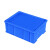 塑料周转箱长方形小零件收纳盒塑料盒配件五金盒加厚工业胶箱PP盒 3号 340*260*126mm黄色