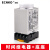 时间ST3P A-A B C D E F 220V/24V通电延时接通/断开 继电器带底座 交流AC220V 交流AC220V A-F