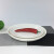 MISO剁椒鱼头专用盘子蒸鱼盘子家用陶瓷菜盘纯白色大盘子酒店餐具简约 饭盘 1个 6英寸