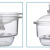 定制适用透明真空干燥皿 玻璃干燥罐实验室干燥器棕色透明 白色皿器附瓷板 透明240mm整套