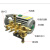 220v高压清洗机QL280/380型洗车机刷车器配件铜泵头总成 280铝泵头总成+压力表送修理包