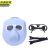 透气面罩+白镜+一条绑带 电焊面罩头戴式轻便氩弧烧焊眼镜全脸防护JZSB-9259