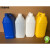 5L塑料瓶5公斤塑料化工桶10斤PE扁水罐塑胶壶5升胶水香精样品瓶子 黄色