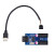 趣器屋主板USB2.0 9针9PIN扩展线路板一分二一分四hub电路集线器9PIN转双TYPE-E USB2.0-A公一分二9针HUB