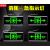 消防应急灯插电安全出口指示灯牌 led灯指示牌紧急通道疏散标志灯 新国标单面右向