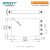 XINQY 芯启源SMA功分器一分四 射频微带功分器/合路器 0.5-8GHz SMA射频功率分配器 PS4-0.5/8-SS