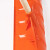 海斯迪克 除雪铲 大号橘色塑料锹推雪板 马路清洁除雪工具 橘色除雪铲 木杆【含柄5把】 HZL-126