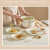 慕酷【高端】酸奶碗网红ins柠檬猫可爱餐具创意家用手柄碗大汤碗烤盘 7.5英寸圆汤碗两个