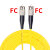 光纤跳线SC转LC-FC-ST单模芯光钎线延长线双芯2单芯尾纤3米5米8/1 FC-FC单模单芯电信级 1m