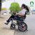 上海BEIZ贝珍电动轮椅车老年人残疾人家用医用双人专用代步车折叠轻便锂电池坐便智能全自动铝合金旅游款 升级四轮铝合金+20A锂电池/约跑55里停坡不溜