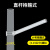 上海led路灯头户外防水超亮道路220V电线杆照明挑臂路灯100w 3-15公分细柱_小号直杆抱箍