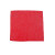 柒亦辰（QiYiChen）DLQ121吸水抹布 超细纤维毛巾 保洁清洁布 30*30cm 4条装 红色