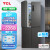TCL 408升分区养鲜超薄十字对开门四开门多门冰箱 智能一级能效 风冷无霜 京东小家家用电冰箱BCD-408WPJD