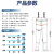 彬固下水裤 连体钓鱼裤防水服 捕鱼钓鱼背带裤 耐磨防水雨裤 黑色65丝 44 