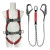 海沨特 标准型全身式安全带 （单）HD-22010 单大钩编织带款