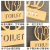 简约创意男女厕所标牌个性洗手间指示牌高档公厕公共卫生间标识牌 女卫生间 磨砂黑 15x15cm