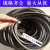 O型实心圆条橡胶条耐油耐磨填缝密封条 黑橡胶绳圆柱型橡胶密封件 直径10mm5米