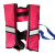 江波（JIANGBO）自动充气救生衣大人大浮力漂流便携式船用气胀式救生衣 手动红色带反光带