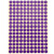 玛仕福 圆点不干胶贴纸 彩色色标分类记号定位标签贴10mm紫色（2475贴/包）