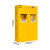 力多方 全钢气瓶柜智能安全柜气体存储危险品柜气瓶储存柜   黄色三瓶二代报警