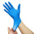 沁度橡胶护一次性加厚耐用型丁腈手套护静电滑无粉Latex gloves 耐用防滑型宝蓝丁10只装 L