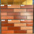 粟慄亚光平面三色砖山水纹三色砖红色釉面砖45*195 60*200外墙砖瓷砖 6*20厘米的， 702一箱83片 其它