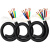 出极 TRVV高柔性拖链电缆电线耐油抗拉信号控制护套线缆 7芯0.5平方(外径8.4)  单位：米