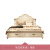 宜家（e-hom）【官方直销】美式实木床床白色主卧1.8米双人床韩式婚床高箱现代 美式床 1500mm*2000mm x 曲木结构