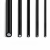 三菱塑料光纤芯0.75mm外径2.2mm黑皮导光光纤PMMA通信传感光纤线 批量可议价18718921616 1m