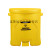 6加仑脚踏式生化垃圾桶油品液体废弃物防火垃圾桶工业桶 14加仑/53L垃圾桶WA8109600