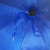 青木莲户外广告伞 3.0米蓝色/三层架/银胶布(不含底座）