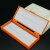 安达通 实验室载玻片盒玻片夹 教学示范用病理切片盒 25片/盒（橙色/白色随机发货） 