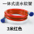304不锈钢波纹管进水管4分水管软管金属防爆冷热热水管 3米(红色)