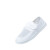 星工（XINGGONG） PVC四孔透气鞋无尘鞋帆布网面鞋 防静电工作鞋 白色半网鞋 38码