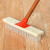 欧杜（oudu）地刷长柄硬毛卫生间水槽厨房加大洗地板瓷砖清洁青苔去污地刷 白色50厘米
