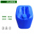 罗德力 加厚塑料耐酸碱塑料化工桶 HDPE废液桶方桶25L 55mm口径300*277*416mm 蓝色