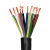 RVV电源护套线2 3 4 5 6 7 8 10 12 14多芯控制信号软电缆线 1米价格 8芯 x 1平方毫米