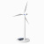 太阳能风车玩具风能行业礼品工艺品太阳能风机模型办公桌摆件推荐 添加logo案例图片