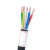 佳雁 电线电缆ZCN-YJV 3*4+1*2.5平方 3+1芯耐火硬线国标铜芯保检 1米